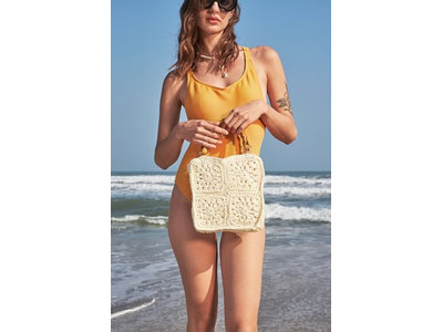 حقيبة دلو قش للأطفال حقيبة صيفية ممتعة عصرية بجودة عالية