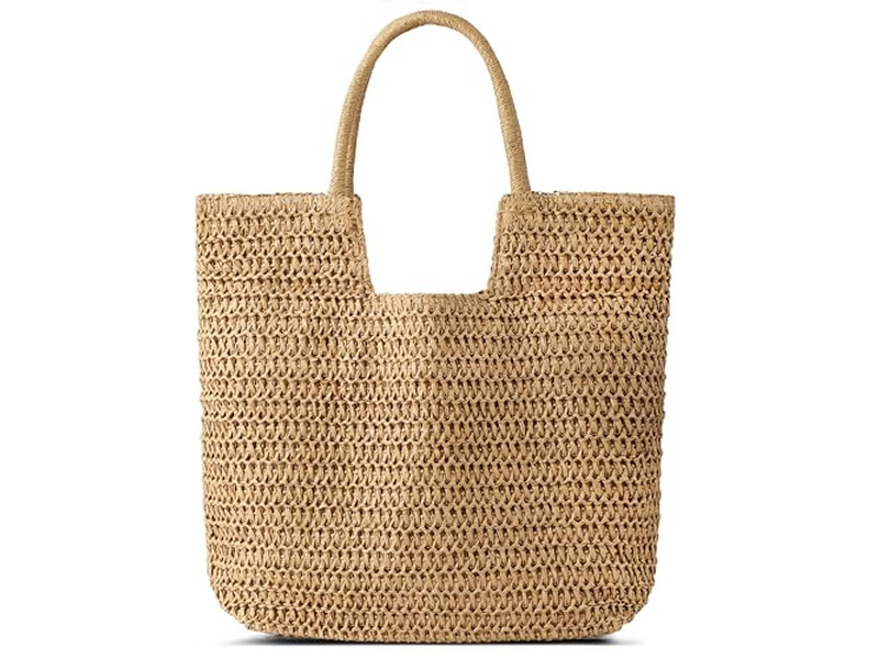 حقيبة قش صلبة نجمية وحقائب يد ومحافظ هوبو ومحبوكة وعقدة قمرية للأطفال 2025