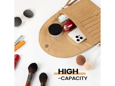 حقيبة قش منسوجة للبيع وحقيبة بيتش بوكس ومحفظة حمل وكلاتش وشبكة فواكه ومقلاع