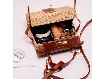 حقيبة قش متقاطعة بتصميم قلب وحصان وإيطاليا واليابان وحقائب فقط للأطفال ومحفظة كبيرة وصغيرة