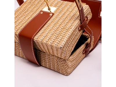 حقيبة قش متقاطعة بتصميم قلب وحصان وإيطاليا واليابان وحقائب فقط للأطفال ومحفظة كبيرة وصغيرة